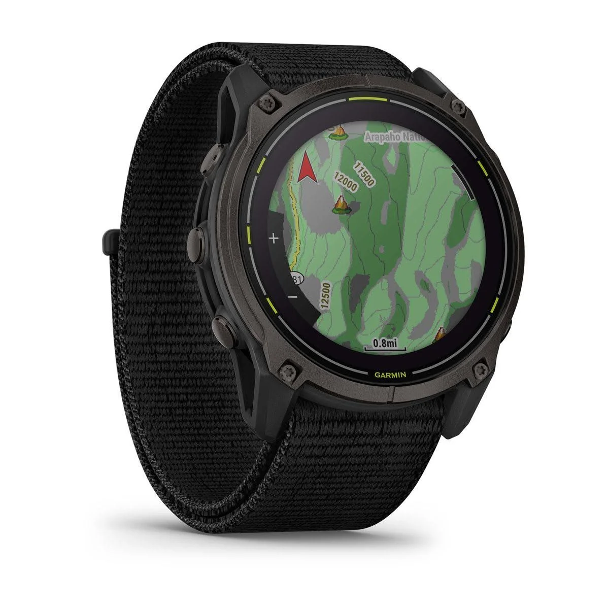 Garmin Enduro 3, Carbon Gray DLC Titanium with Black Ultrafit Nylon Strap - Image 3