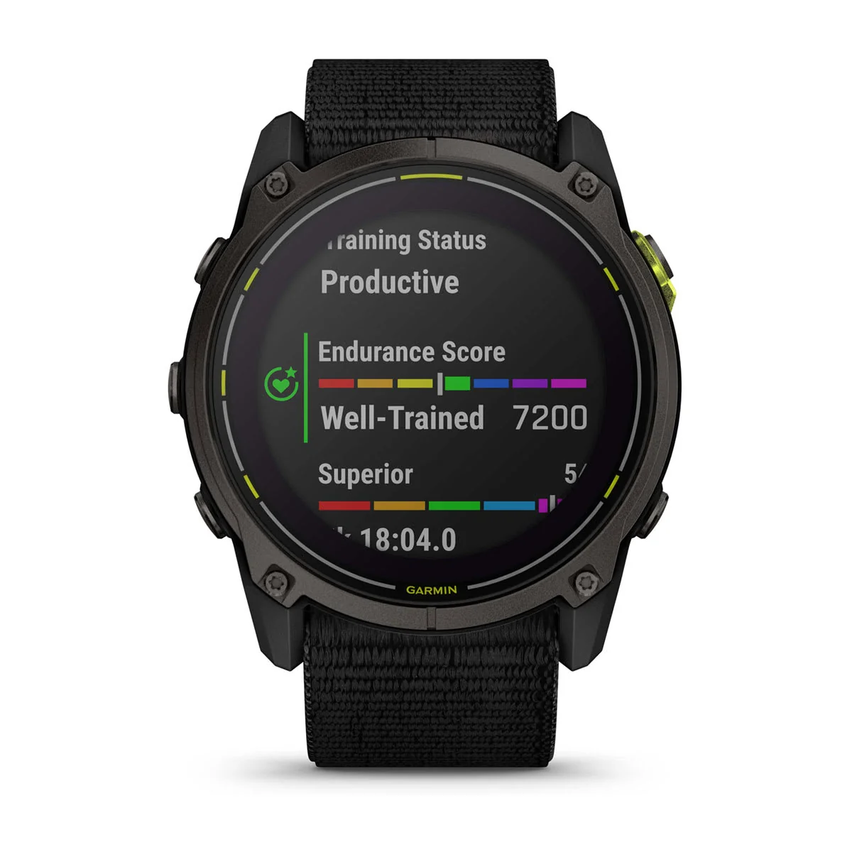 Garmin Enduro 3, Carbon Gray DLC Titanium with Black Ultrafit Nylon Strap - Image 4