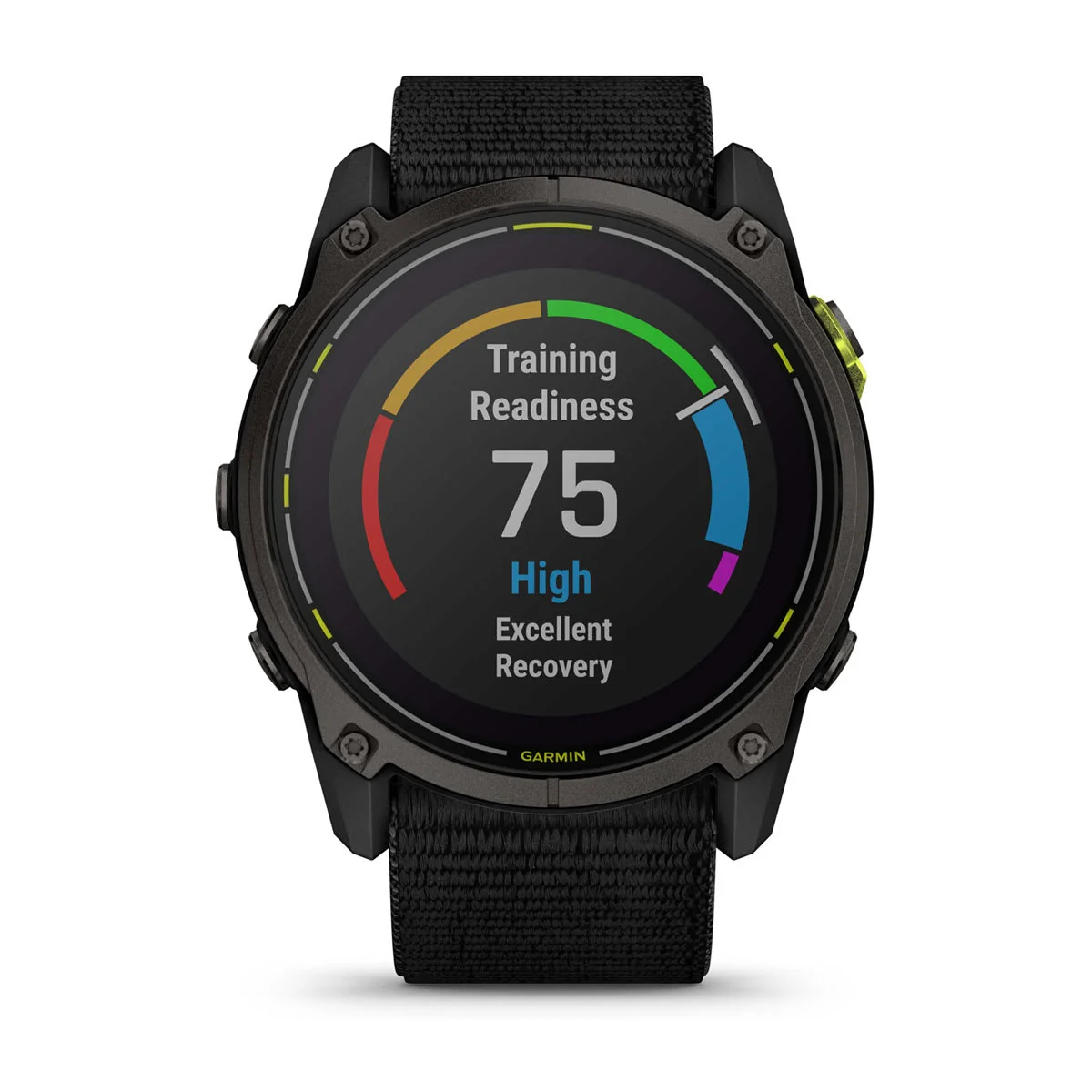 Garmin Enduro 3, Carbon Gray DLC Titanium with Black Ultrafit Nylon Strap - Image 8