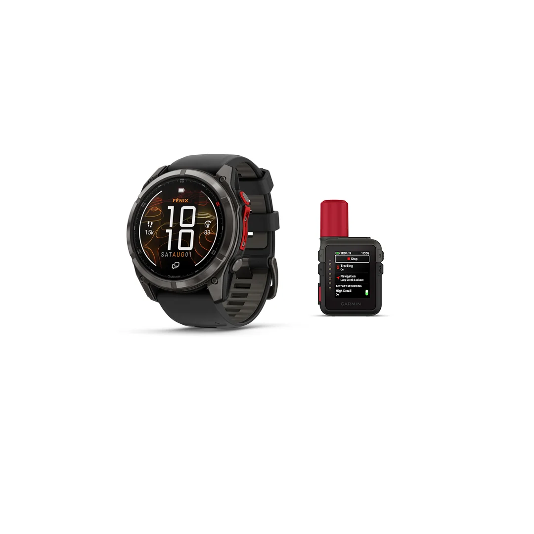 Garmin fēnix 8 & inReach Mini 3 Plus Adventure Bundle – Premium Smartwatch & Satellite SOS Communicator - Image 2