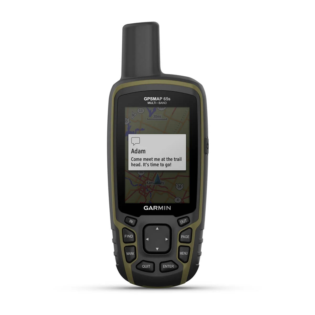 Garmin GPSMAP 65s, Multi-Band/Multi-GNSS Handheld with Sensors - Image 7