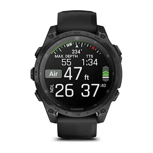 Garmin tactix 8 Tactical Smartwatch 47mm AMOLED Titanium Bezel - Image 8