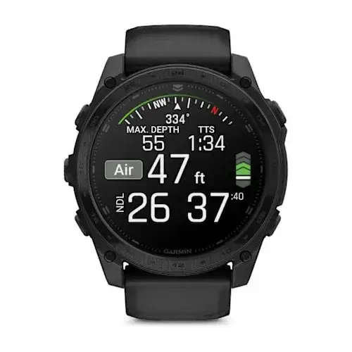 Garmin tactix 8 Tactical Smartwatch 51mm AMOLED Titanium Bezel - Image 31