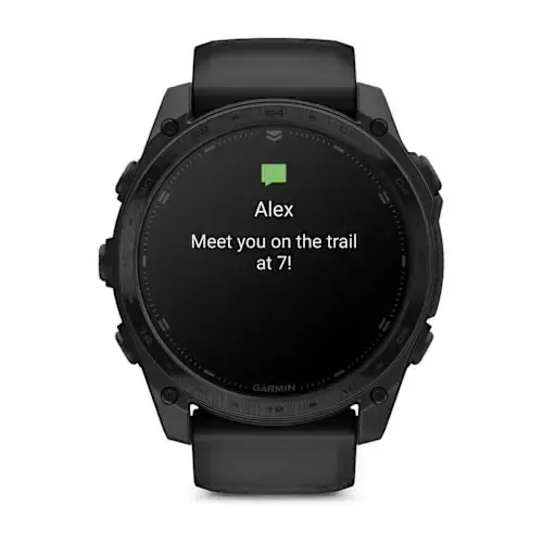 Garmin tactix 8 Tactical Smartwatch 51mm AMOLED Titanium Bezel - Image 2