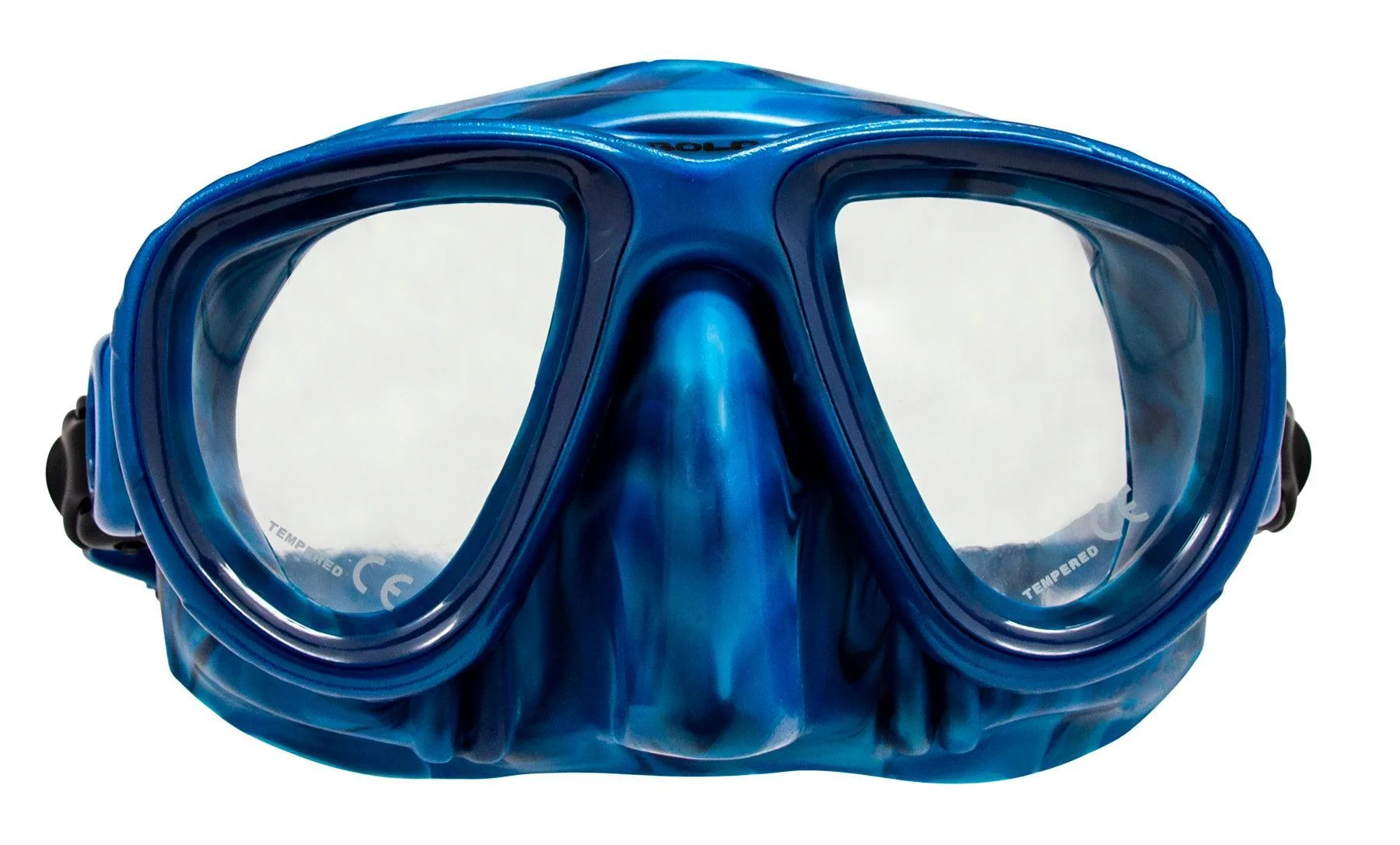 Genesis Bold Spearfishing, Free Diving, Snorkeling, or Scuba Mask with Camo Skirt - Image 4