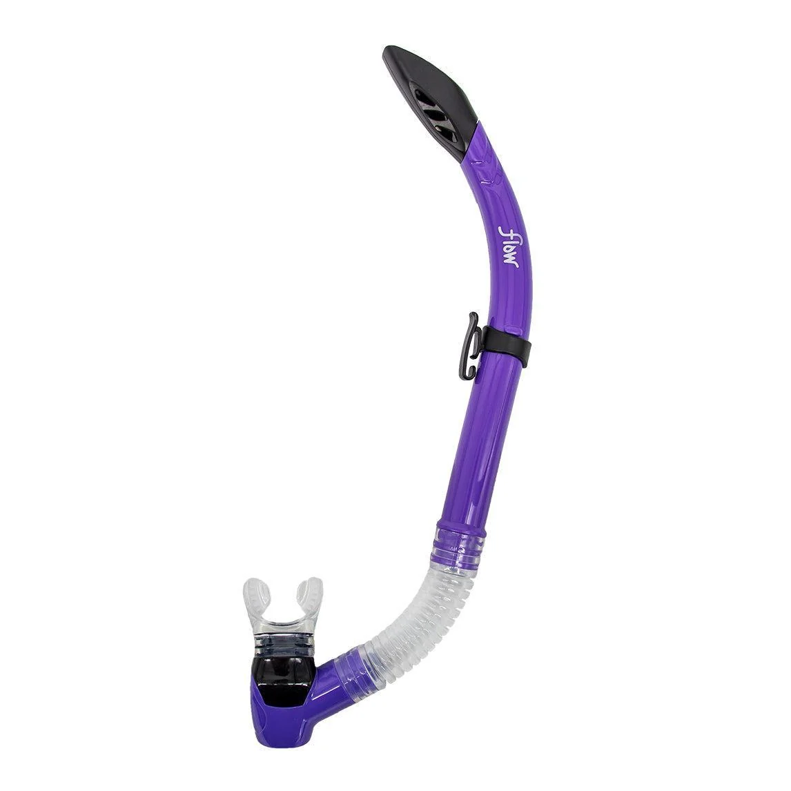 Genesis Flow Semi-Dry Snorkel Splash-Guard/Semi-Dry Top and Hypoallergenic Mouthpiece - Image 2