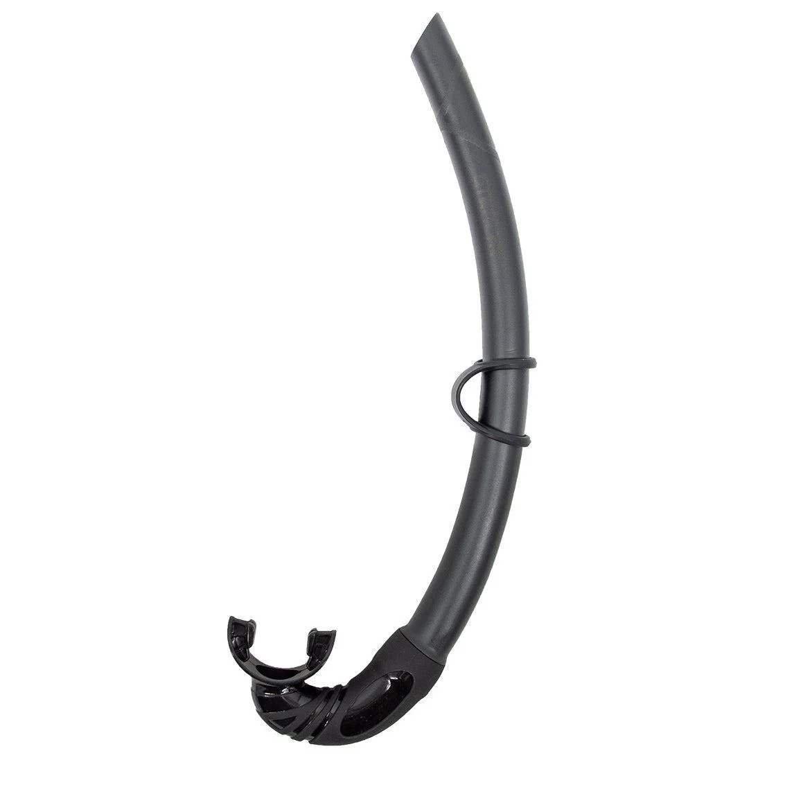 Genesis Stealth Snorkel J-Tube Snorkel for Free Diving, Spearfishing, Scuba, and Snorkeling - Image 2