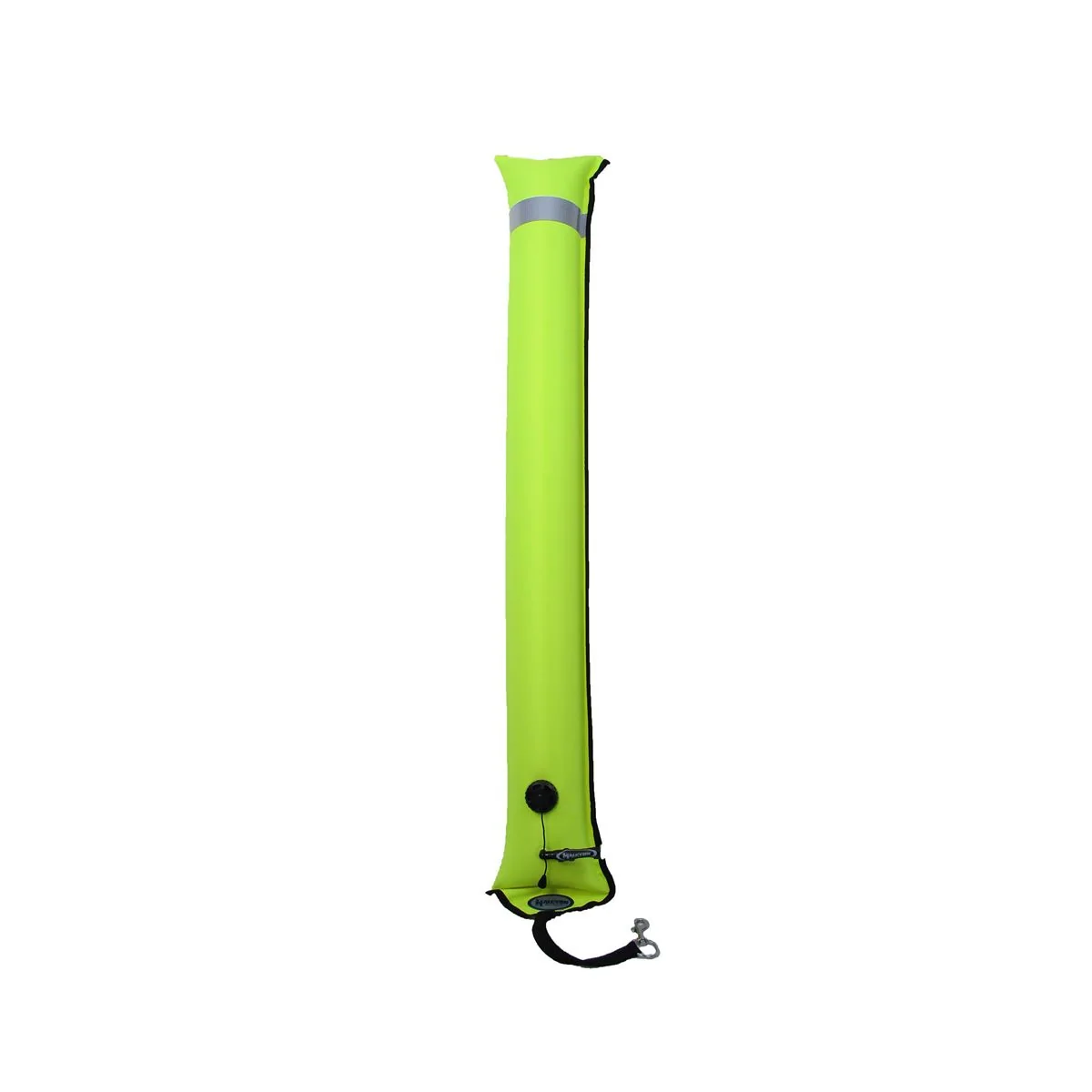 Halcyon Big Diver's Alert Marker, 4.5' (1.4 m) Long, Closed Circuit, Yellow