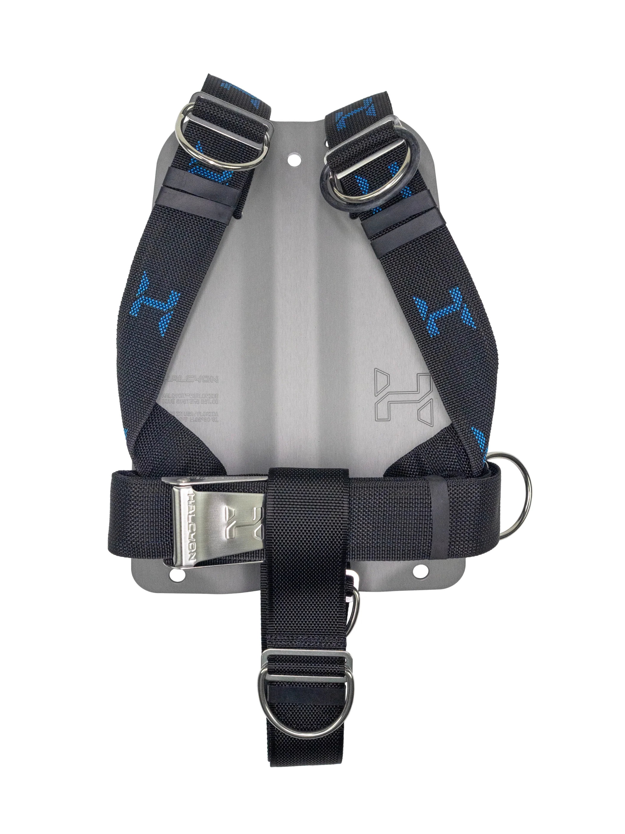 Halcyon Standard Aluminum Backplate with harness (10.020.100)
