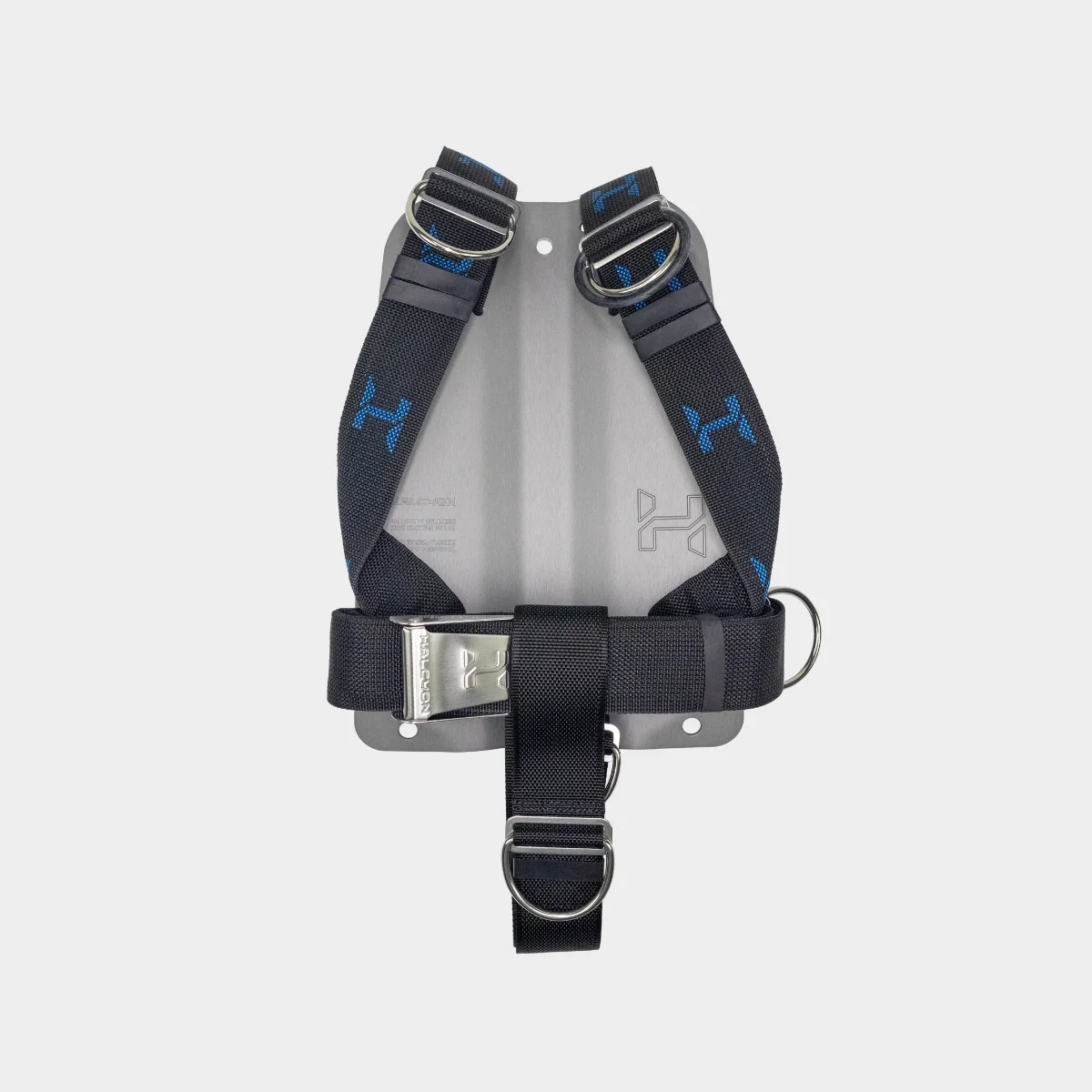 Halcyon Standard Aluminum Backplate with harness (10.020.100) - Image 2