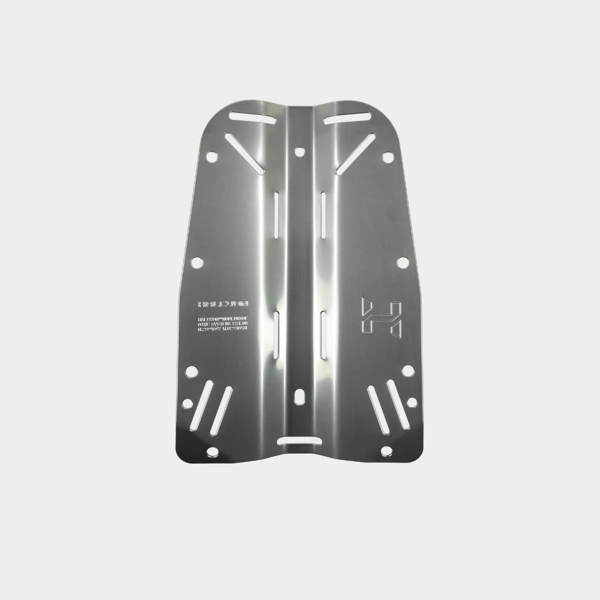 Halcyon Standard Stainless Steel Backplate with harness (10.010.100) - Image 2