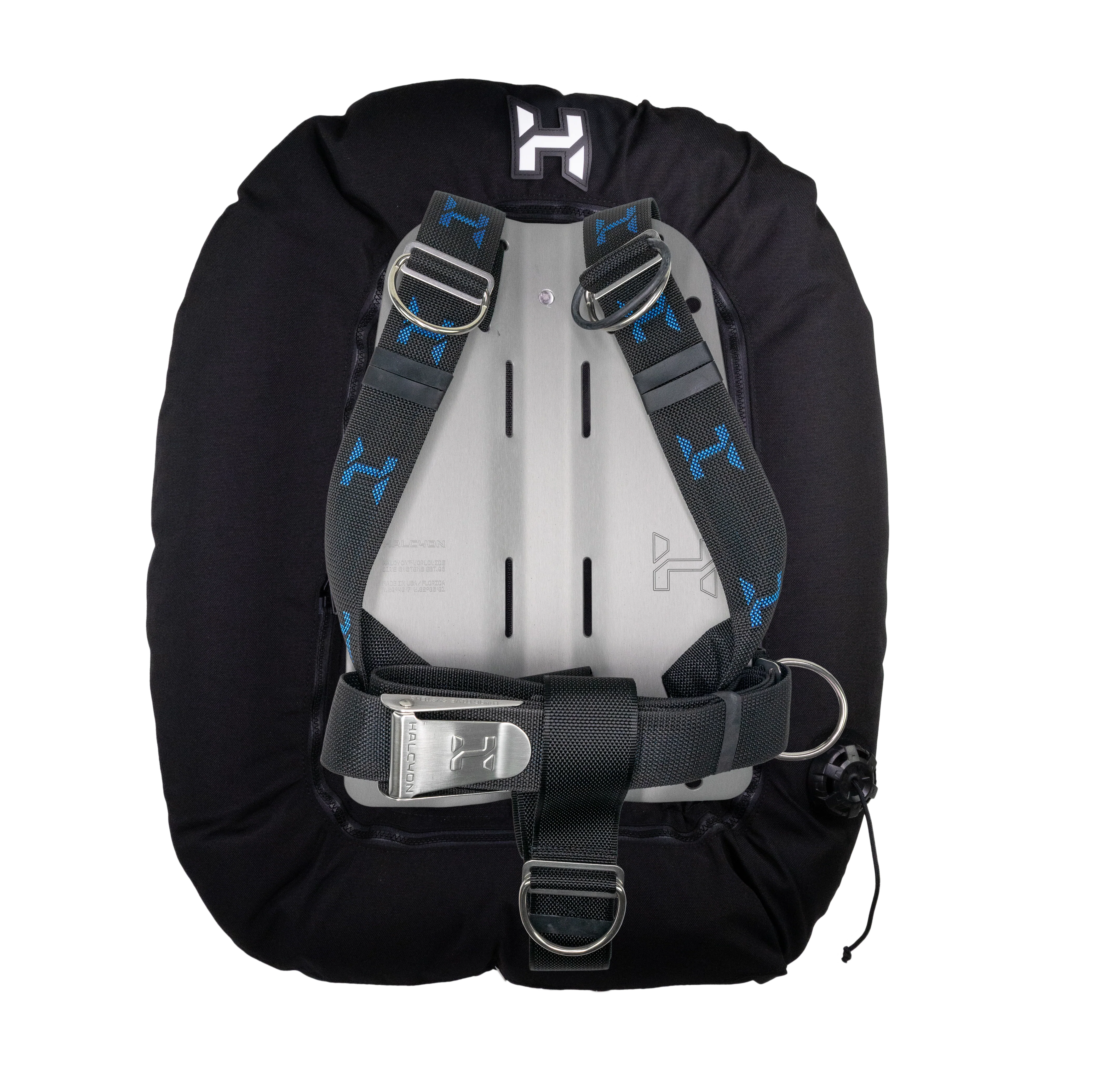 Halcyon Standard Twinset System – Aluminum Backplate – Evolve 40 lb Wing – Black - Image 2