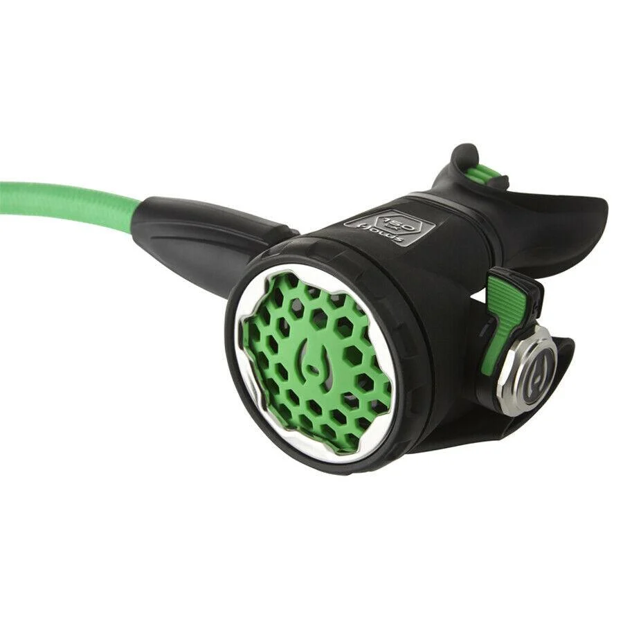 Hollis 150LX Second Stage Grn w/ 40" Grn Miflex Hose