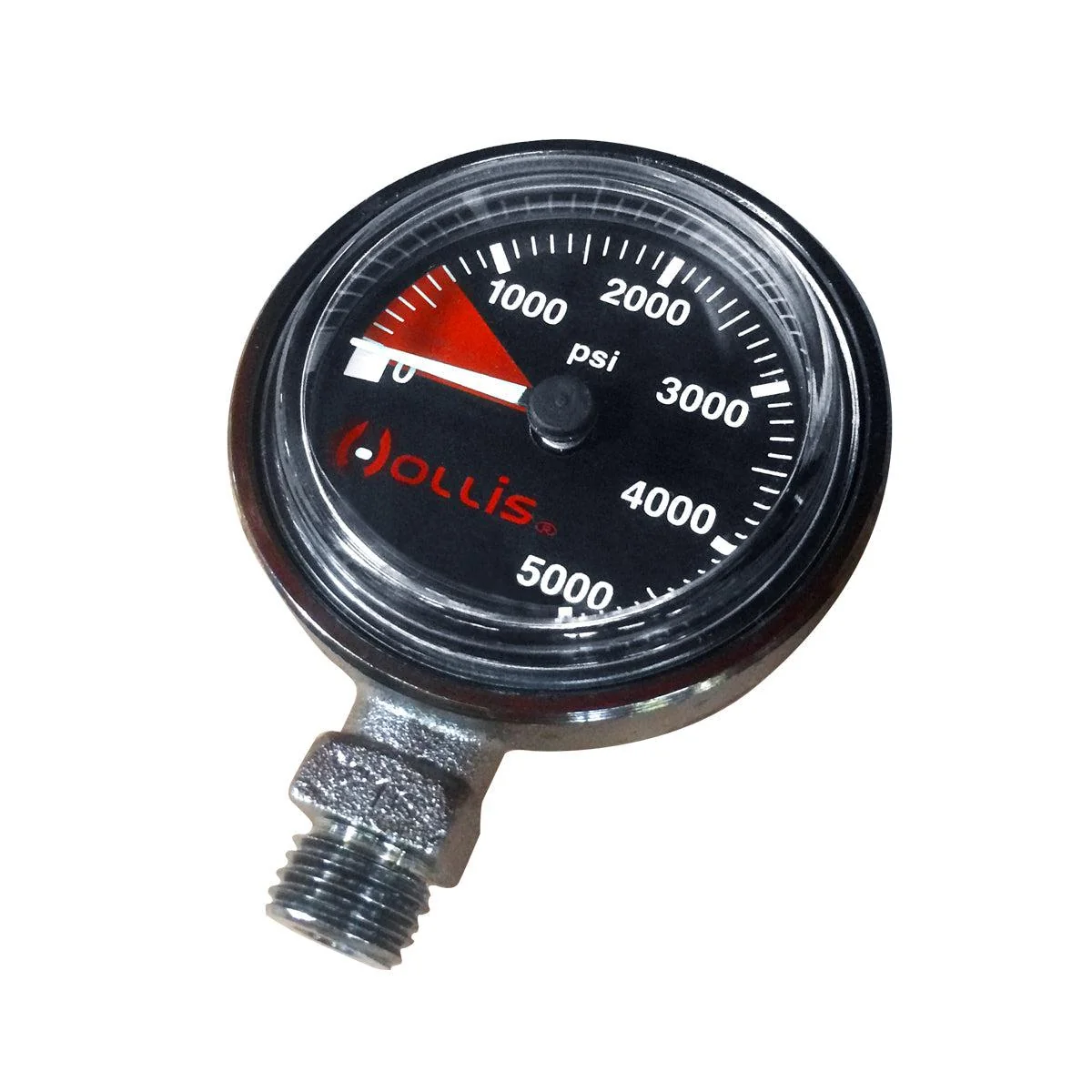 Hollis Low Profile Pressure Gauge Module Metal w/o Boot