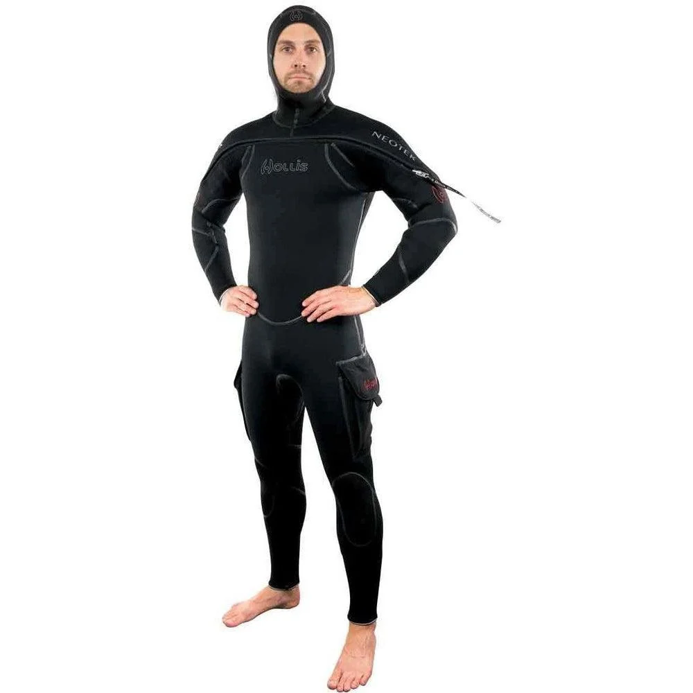 Hollis Neotek V2 Semi-Dry Unisex Scuba Diving Wetsuit - Image 4