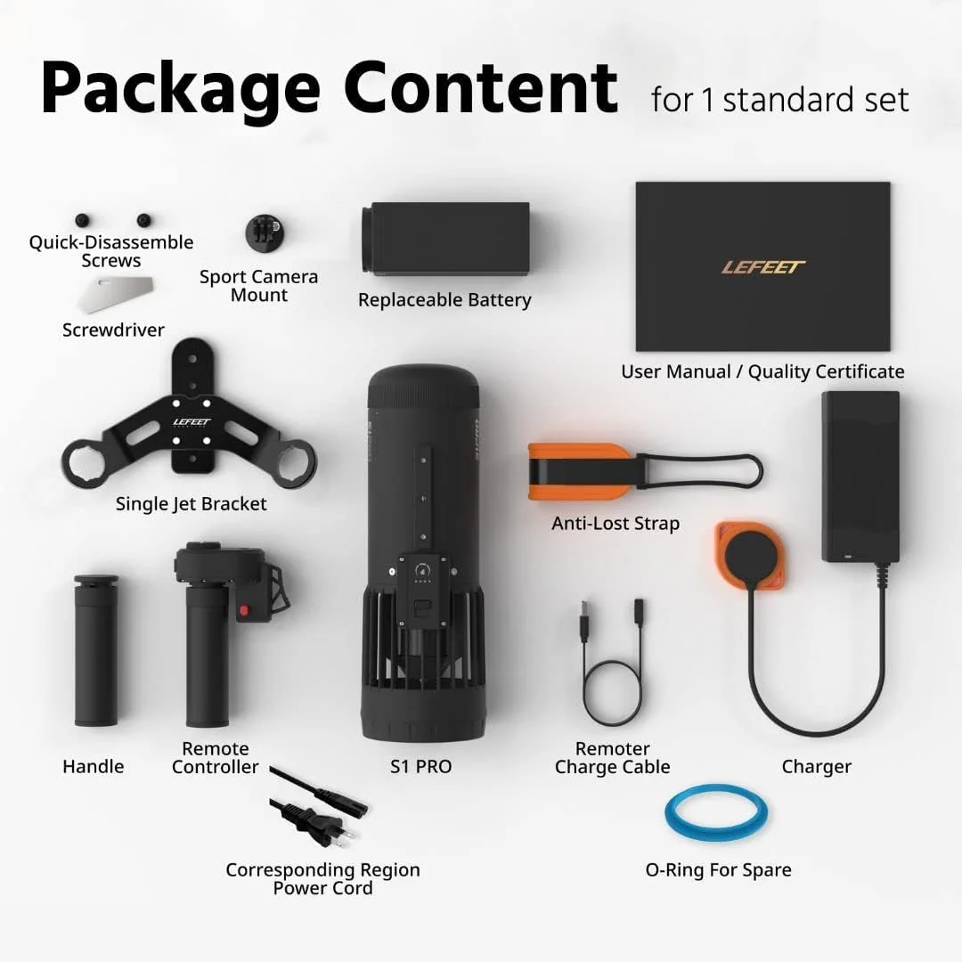 LEFEET S1 Pro / Dual unit / includes Dual Jet Rail - Image 7