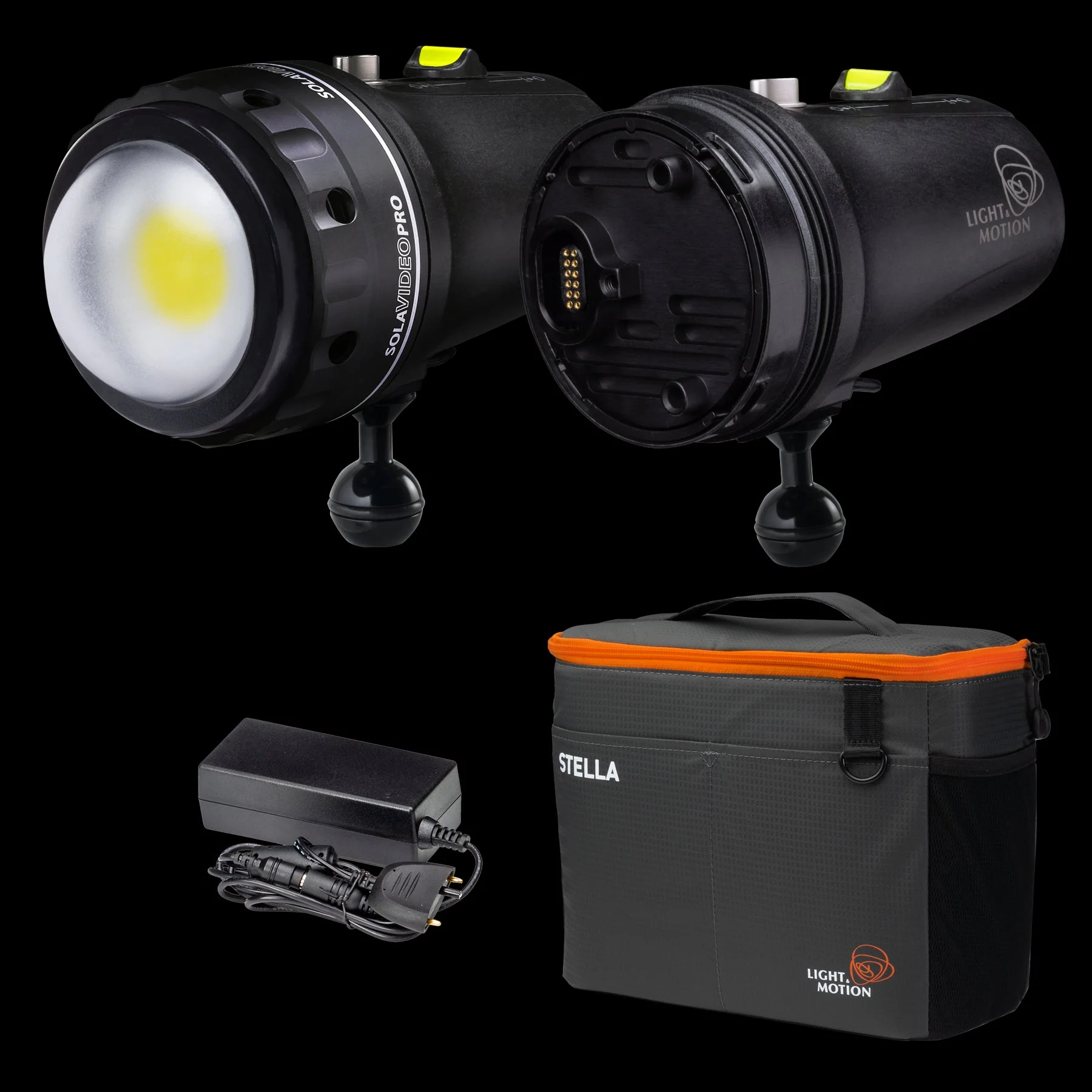 Light & Motion Double Dive 1X 15K Kit (Dome Port)