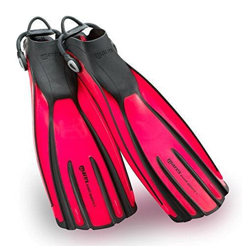 Mares Plana Avanti Quattro Plus Open Heel Bungee Strap Dive Fins - Image 10