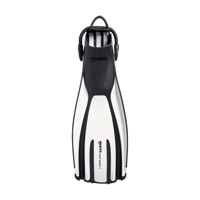 Mares Plana Avanti Quattro Plus Open Heel Bungee Strap Dive Fins - Image 12