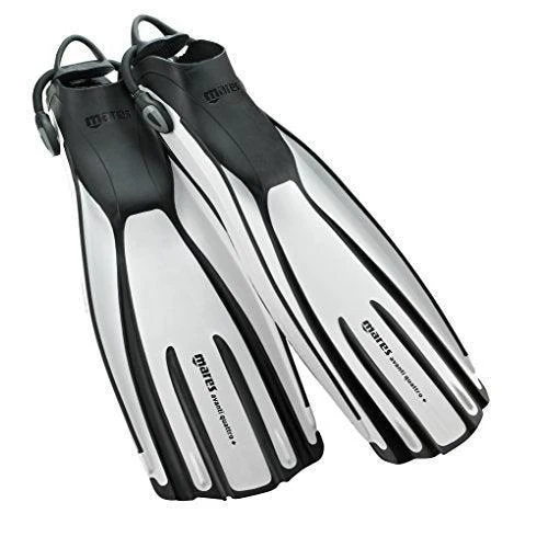 Mares Plana Avanti Quattro Plus Open Heel Bungee Strap Dive Fins - Image 14