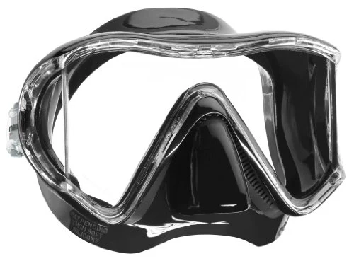 Mares i3 Dive Mask with Side Windows Black