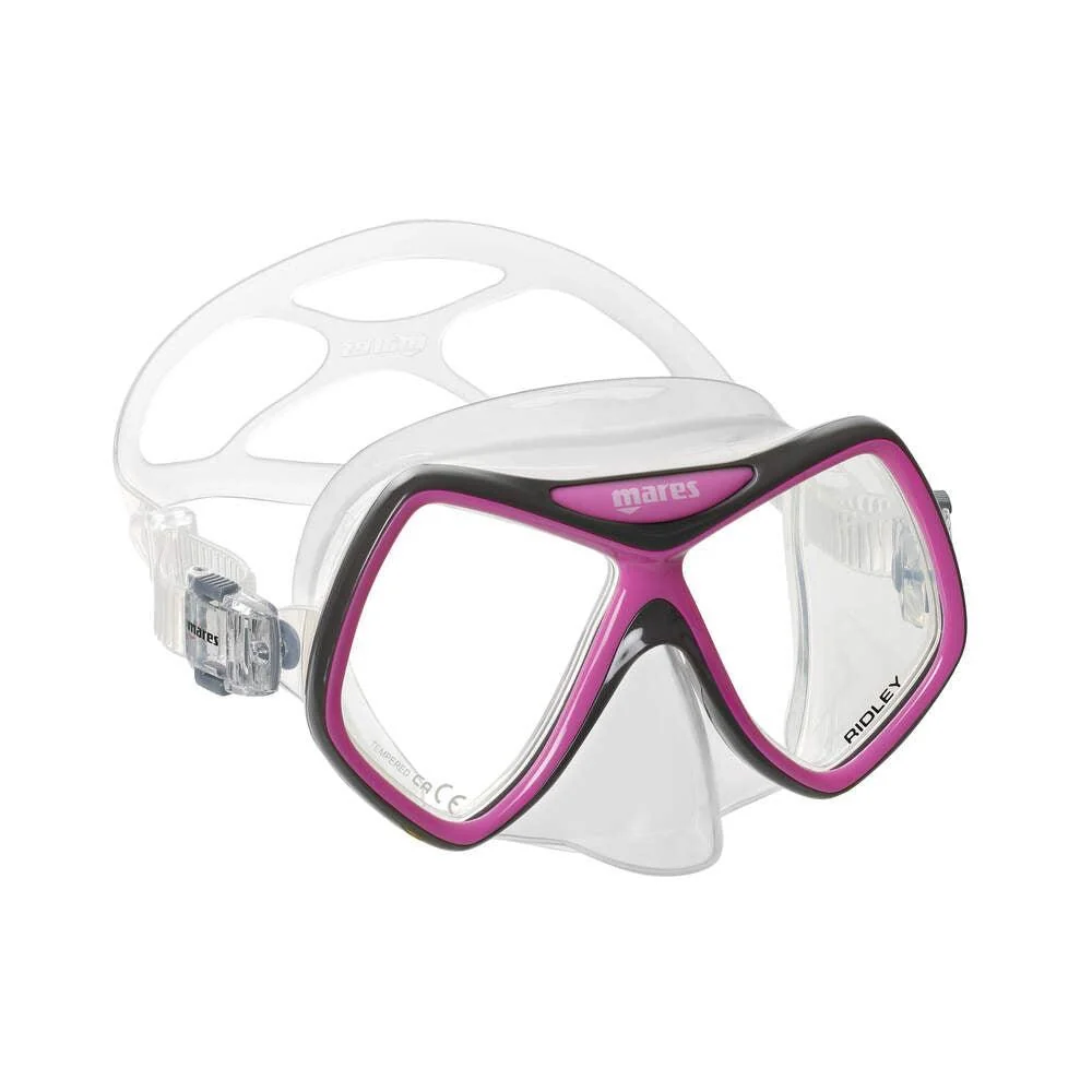 Mares Mask Ridley Blue White - Image 2