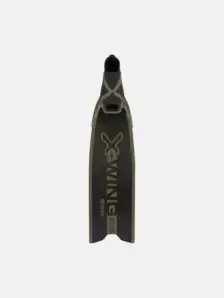 Mares X-Wing C-S Carbon Freediving Fins Olive Green - Image 2