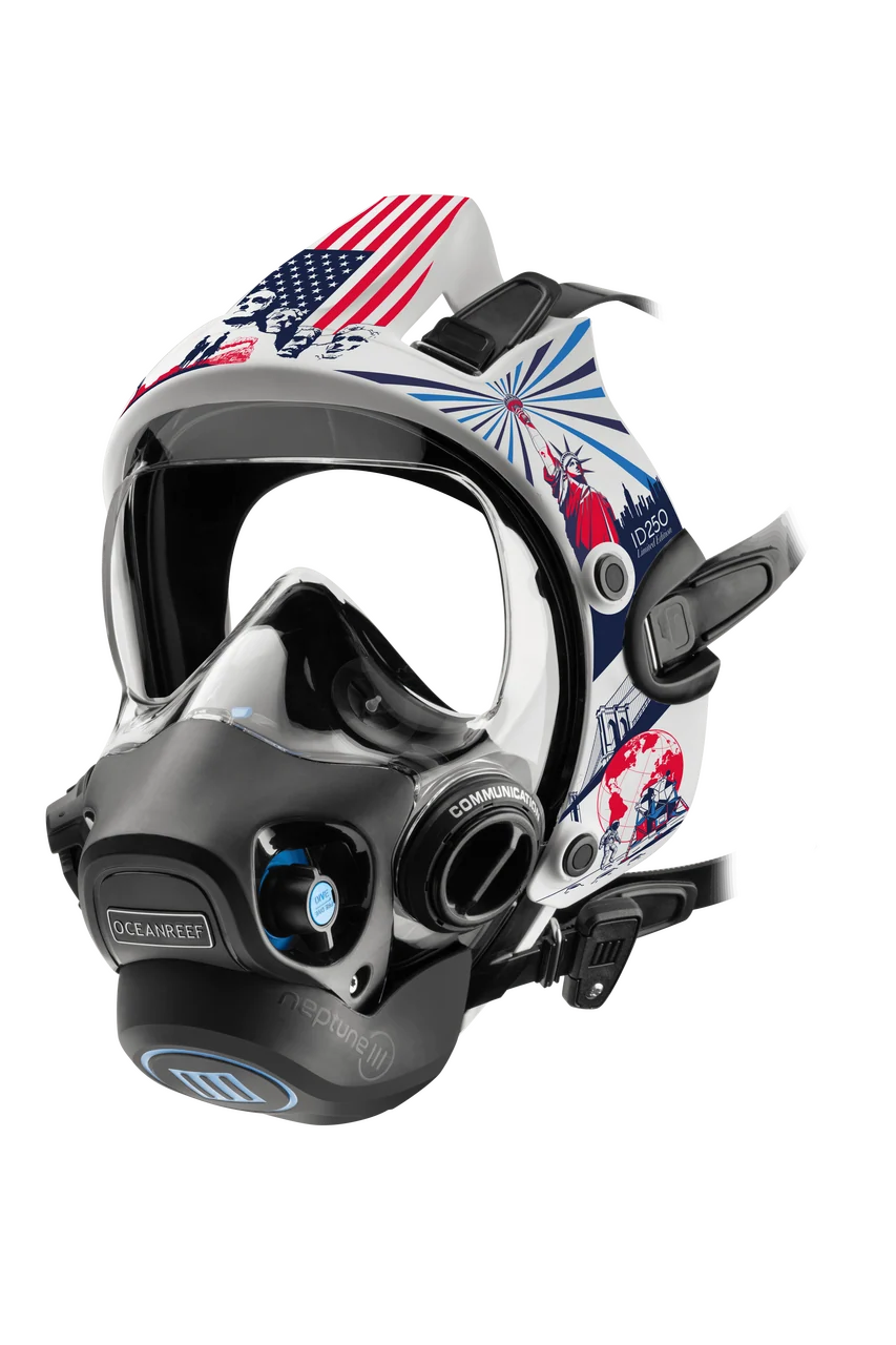 Ocean Reef Neptune III Full-Face Diving Mask ID250 (Limited Edition) - Image 3