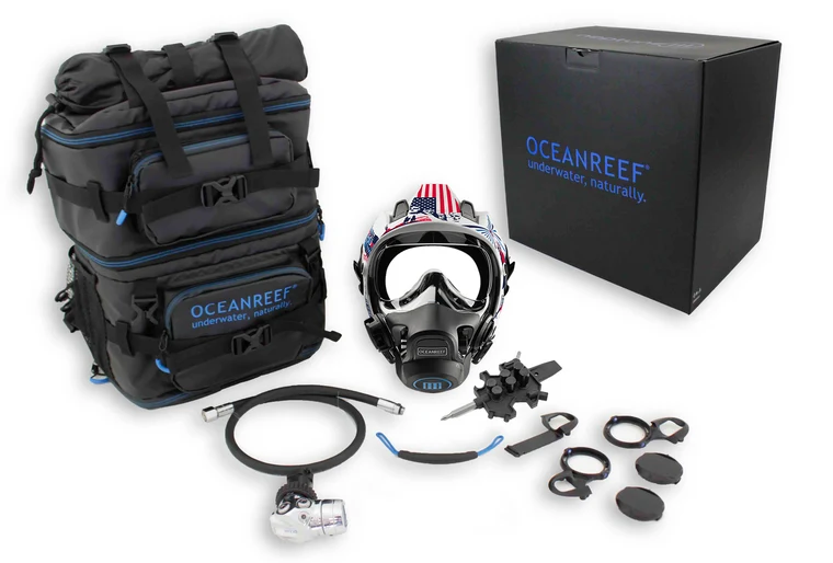 Ocean Reef Neptune III ID250 Full-Face Diving System (Limited Edition) - Image 2