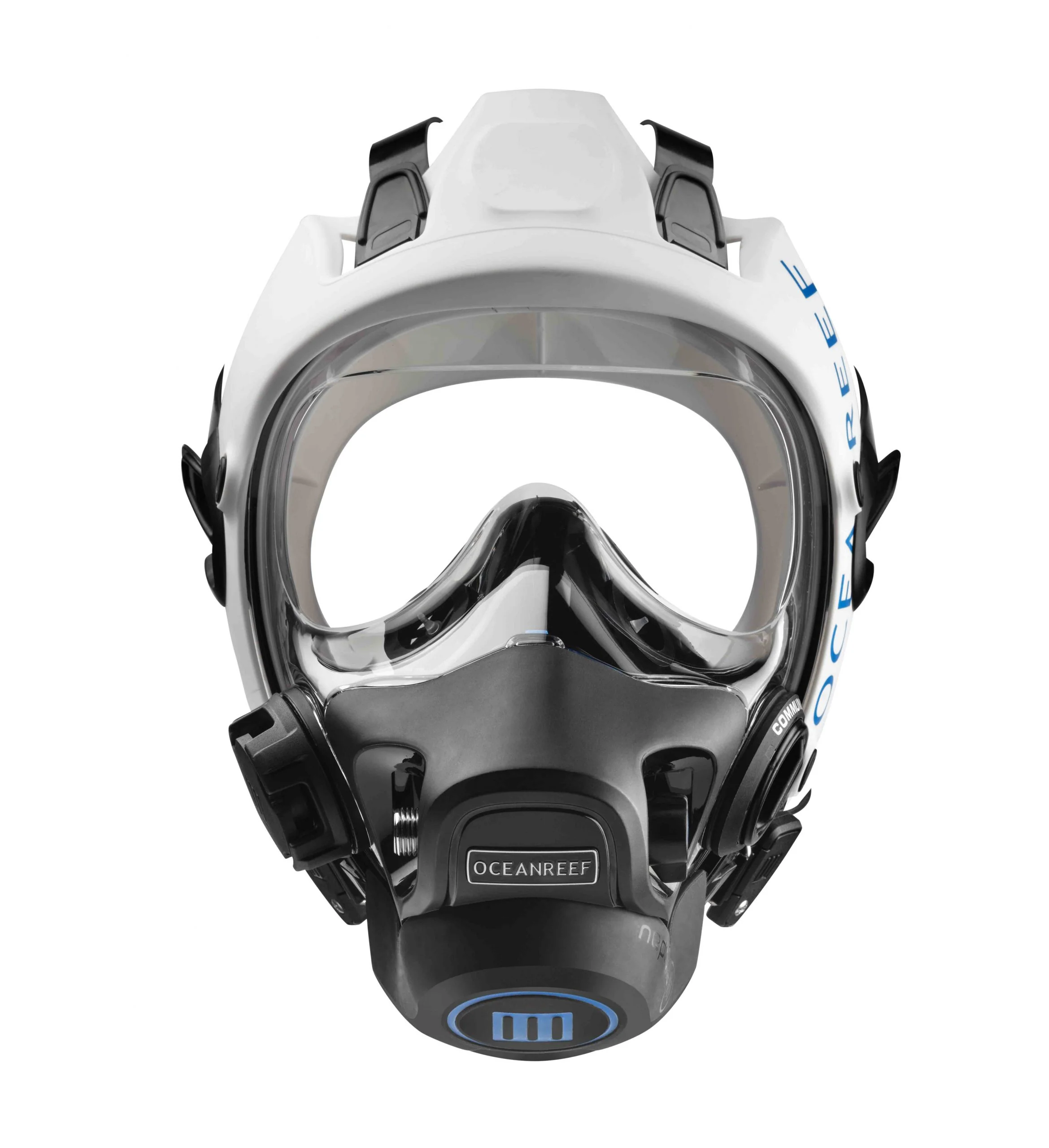 Ocean Reef Neptune III IDM - Diving Full Face Mask w/ int 2nd st, surface air valve, doffing handle, extender kit and multitool - Image 20