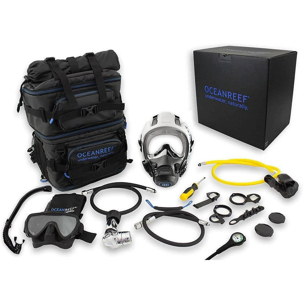 Ocean Reef Neptune III Package - Black Mask + INT 1st Stage - Image 4