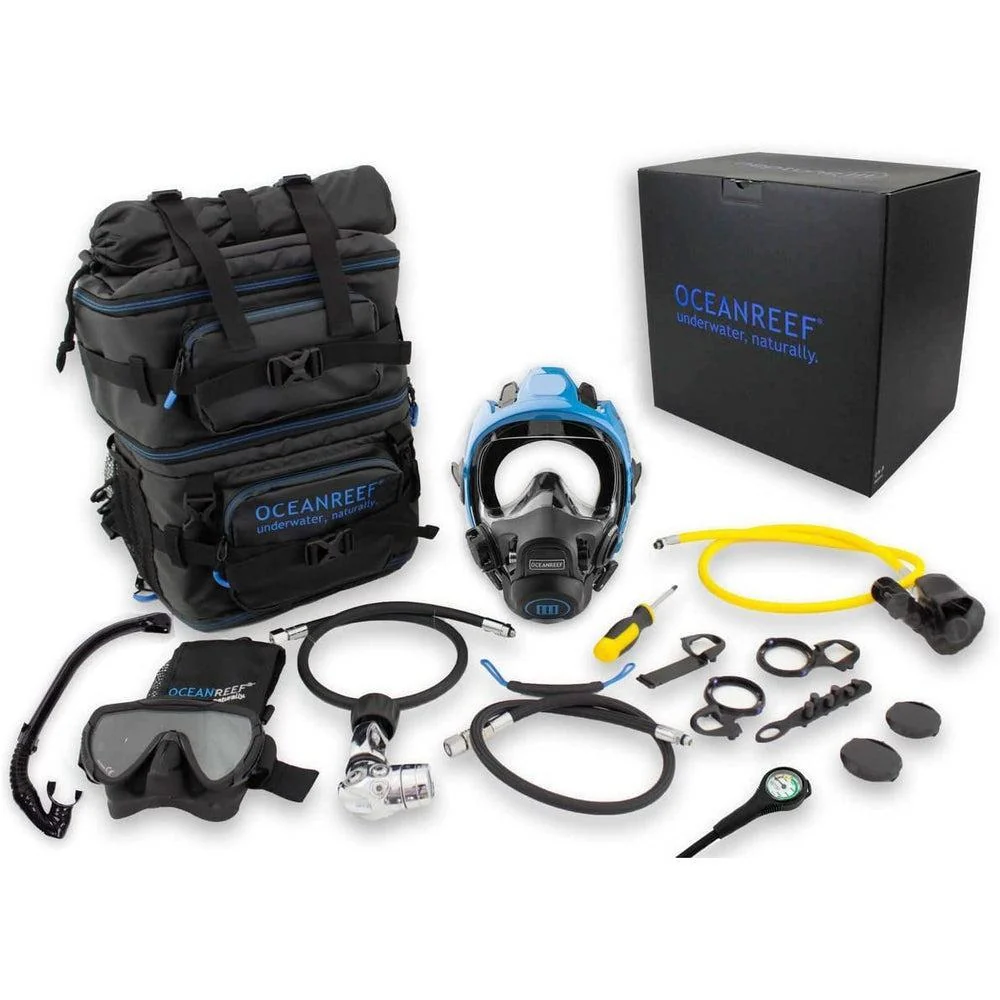 Ocean Reef Neptune III Package - Black Mask + INT 1st Stage - Image 6