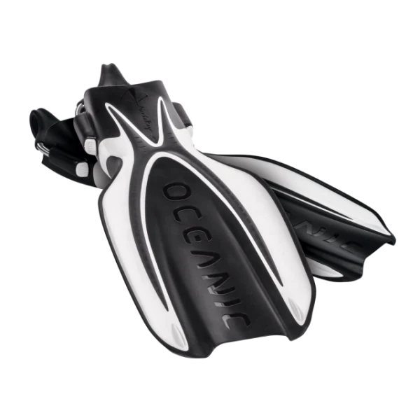 Oceanic Manta Ray Open Heel Scuba Diving Fins - Image 4