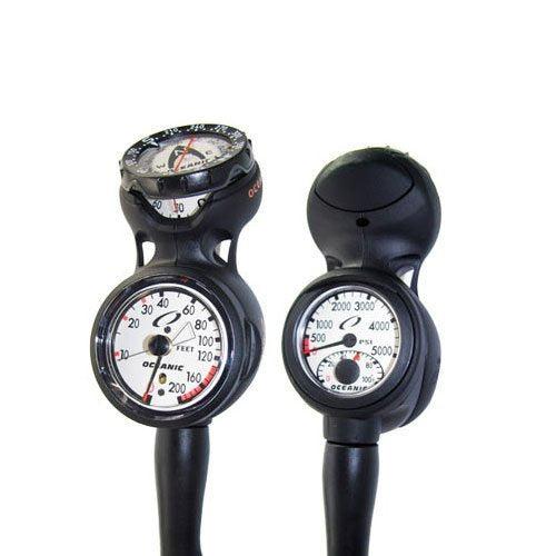 Oceanic Max-Depth Three Gauge Navcon SWIV Console