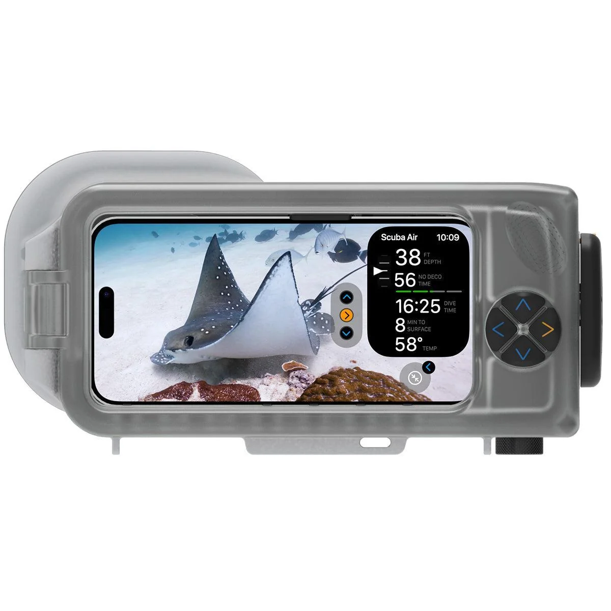 Oceanic+ Underwater Housing for iPhone – Scuba Dive Computer & Camera in One (Retrofit Installed) - Image 2