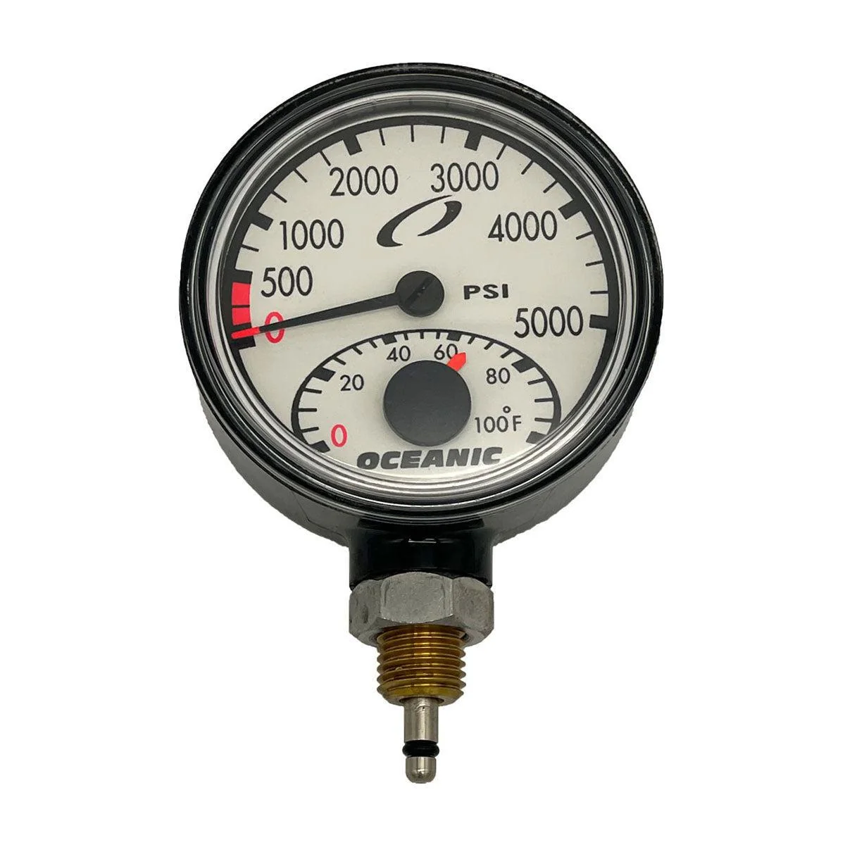 Oceanic SPG Slimeline Pressure Gauge for Oil-filled Depth Gauge Combo
