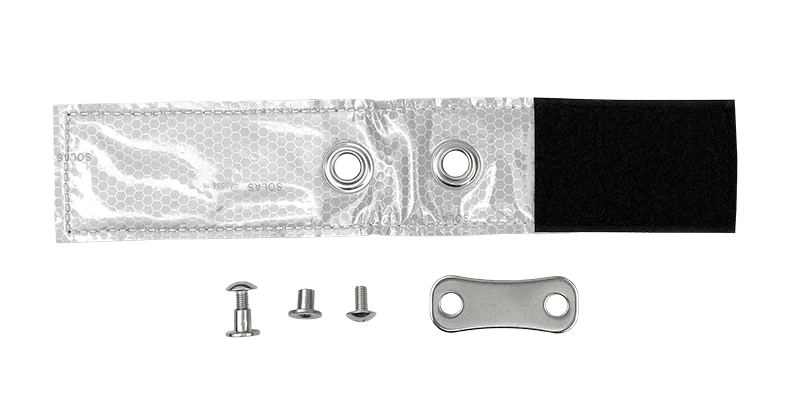OMS Dive Gear PS Reflective Tape Loop w/ Screws Color Reflective