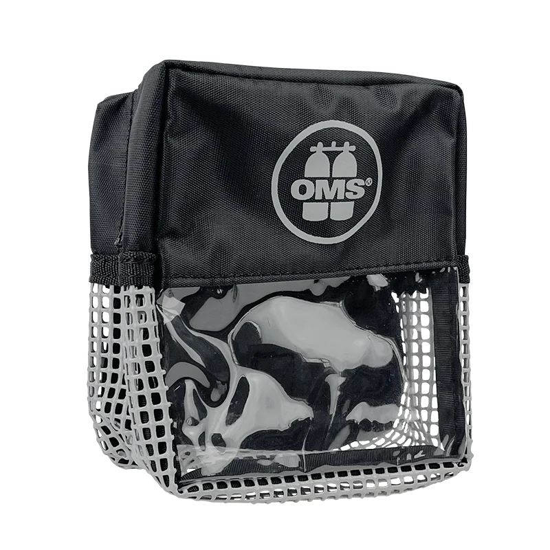 OMS Dive Gear Safety Pocket for SMB and Spool Color Gray / Black