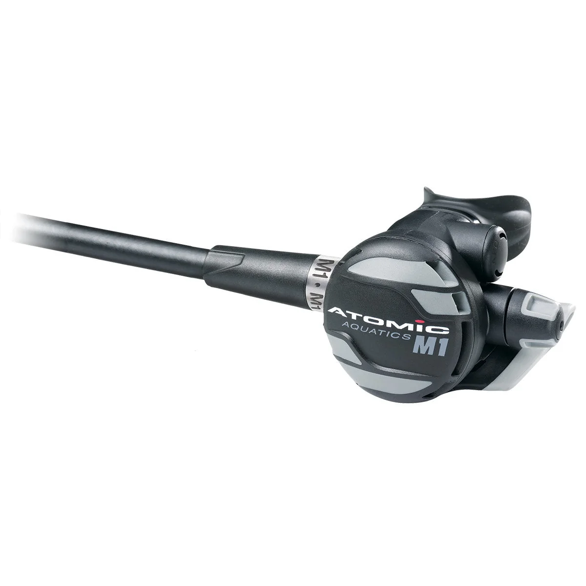 Open Box Atomic Aquatics M1 2nd Stage only, 32" hose, Gray - Image 2
