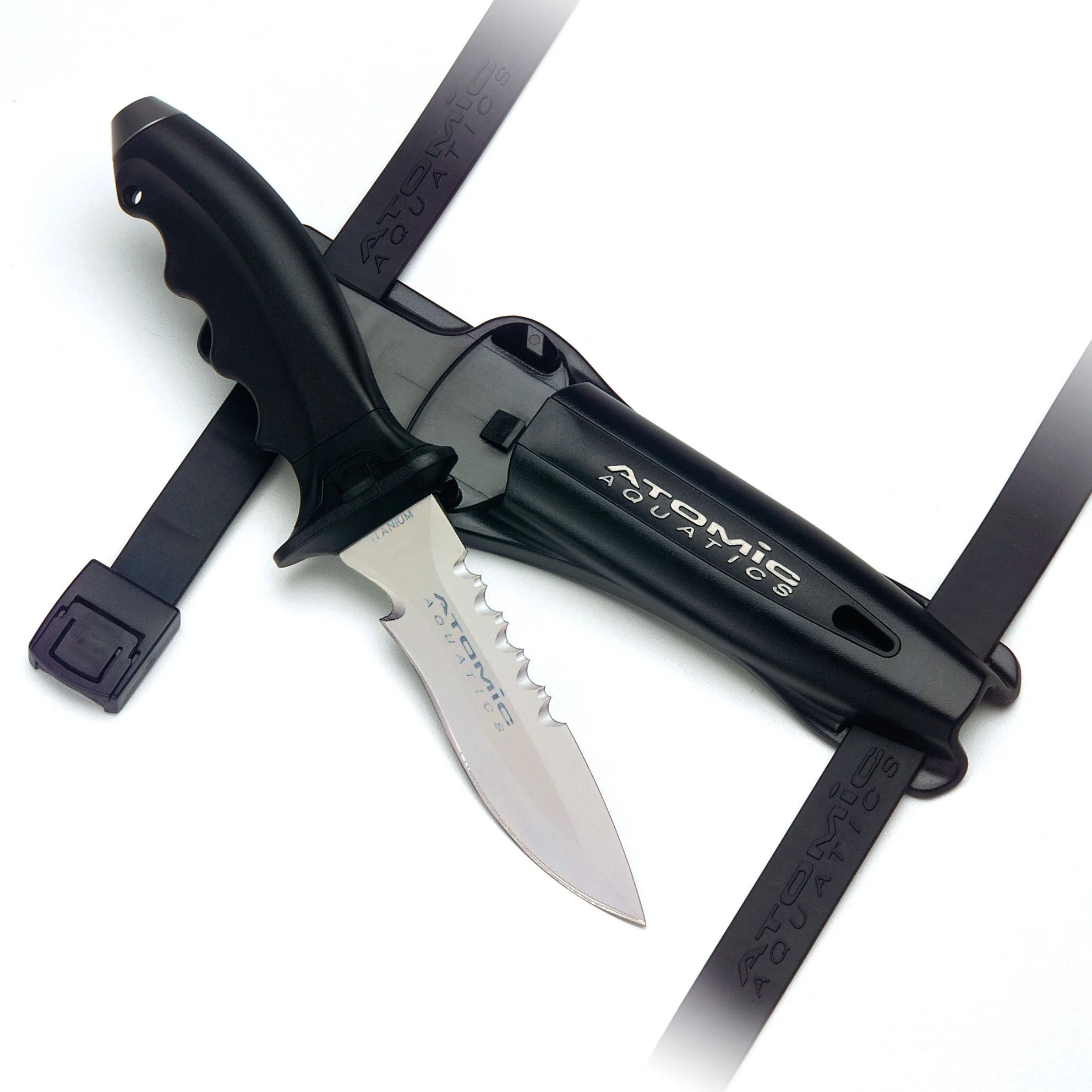 Open Box Atomic Aquatics Ti6 Titanium Pointed Tip Knife