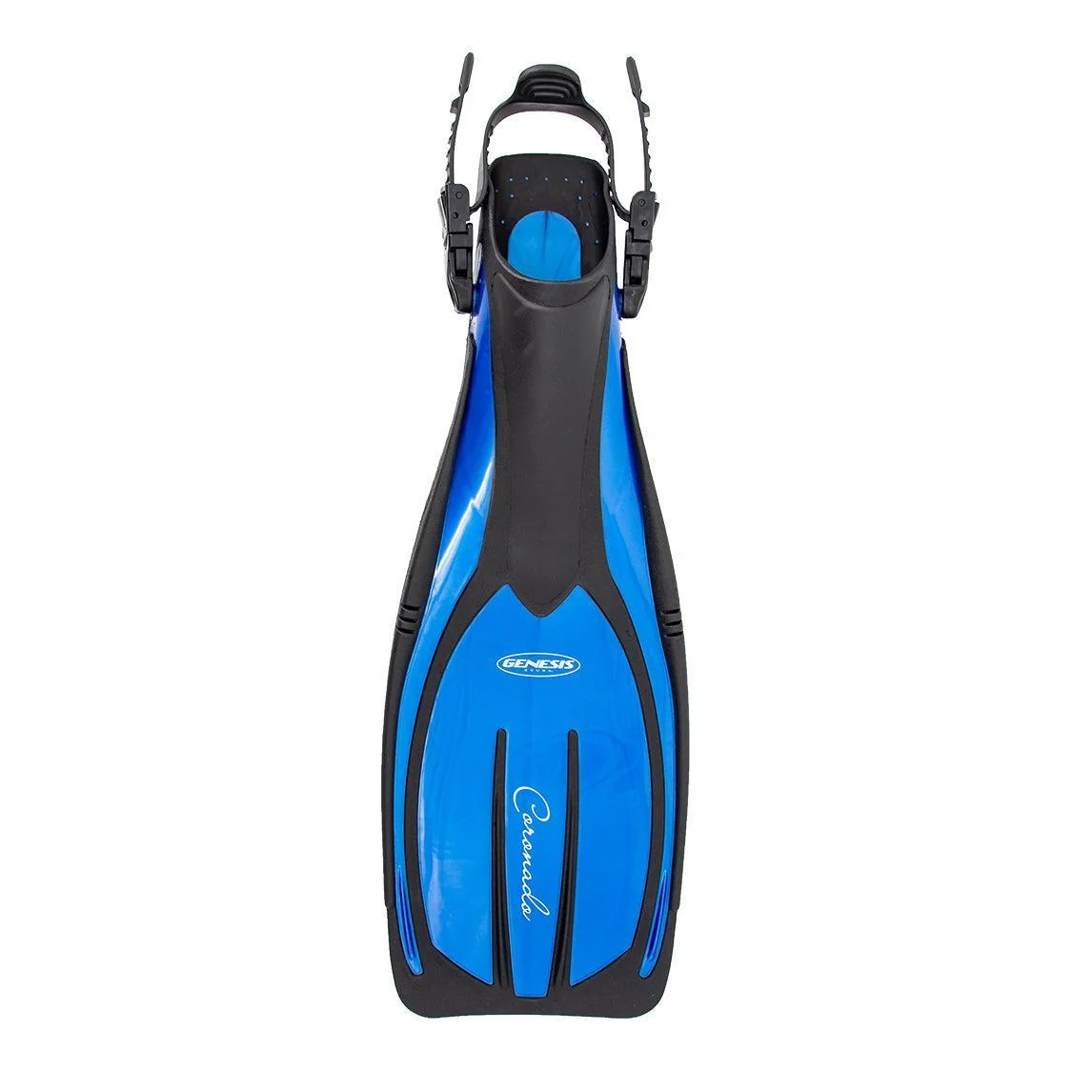 Genesis Coronado Open Heel Scuba Fin Lightweight, Powerful, Full Length - Image 2