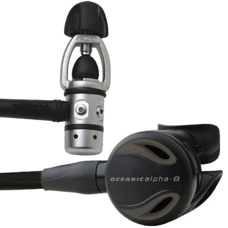 Open Box Oceanic Alpha 8 Sport Yoke Regulator Set