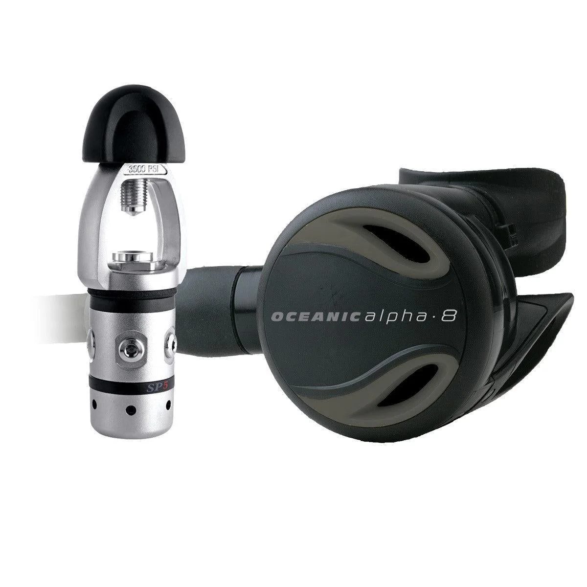 Open Box Oceanic Alpha 8 Sport Yoke Regulator Set - Image 2