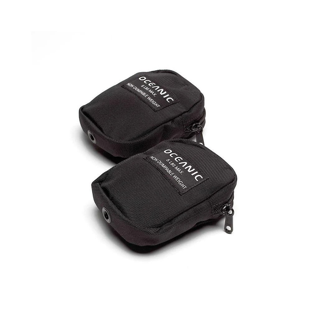 Open Box Oceanic Biolite BCD Tank Weight Pocket Pair
