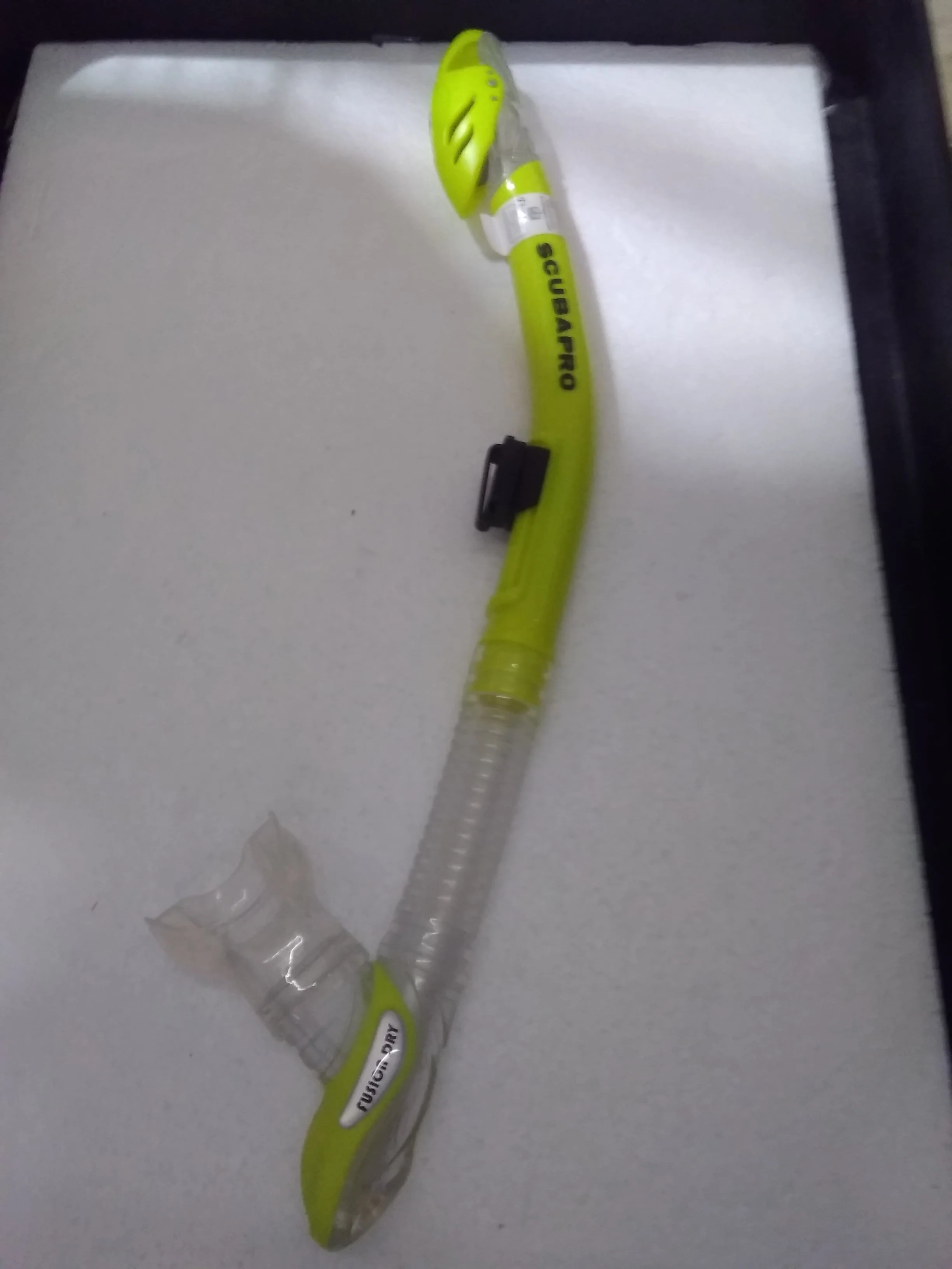 Used Scubapro Fusion Dry Snorkel