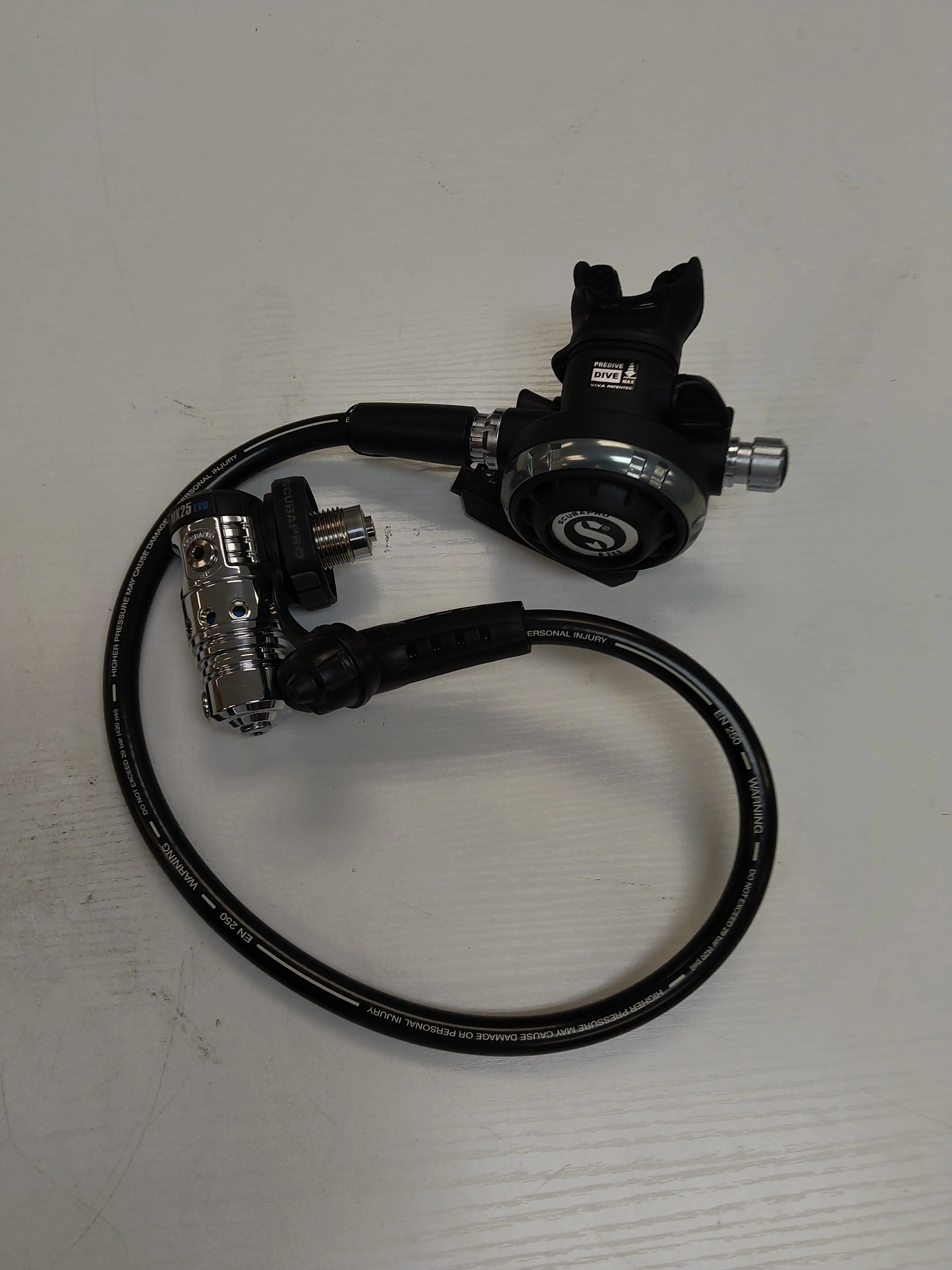 Used Scubapro MK 25 Evo / G260 Dive Regulator System - DIN