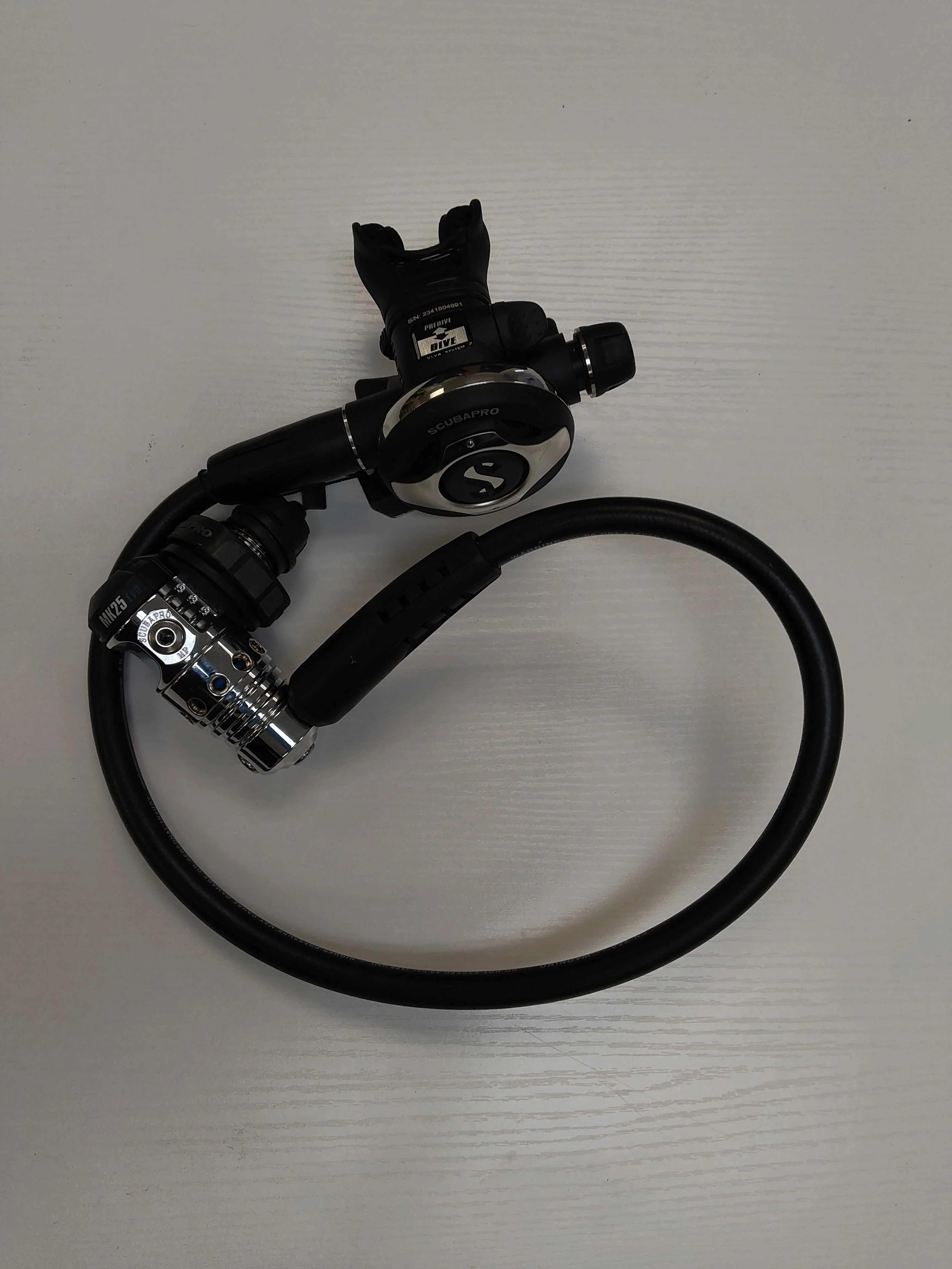 Used Scubapro MK 25 Evo / S600 Dive Regulator System DIN