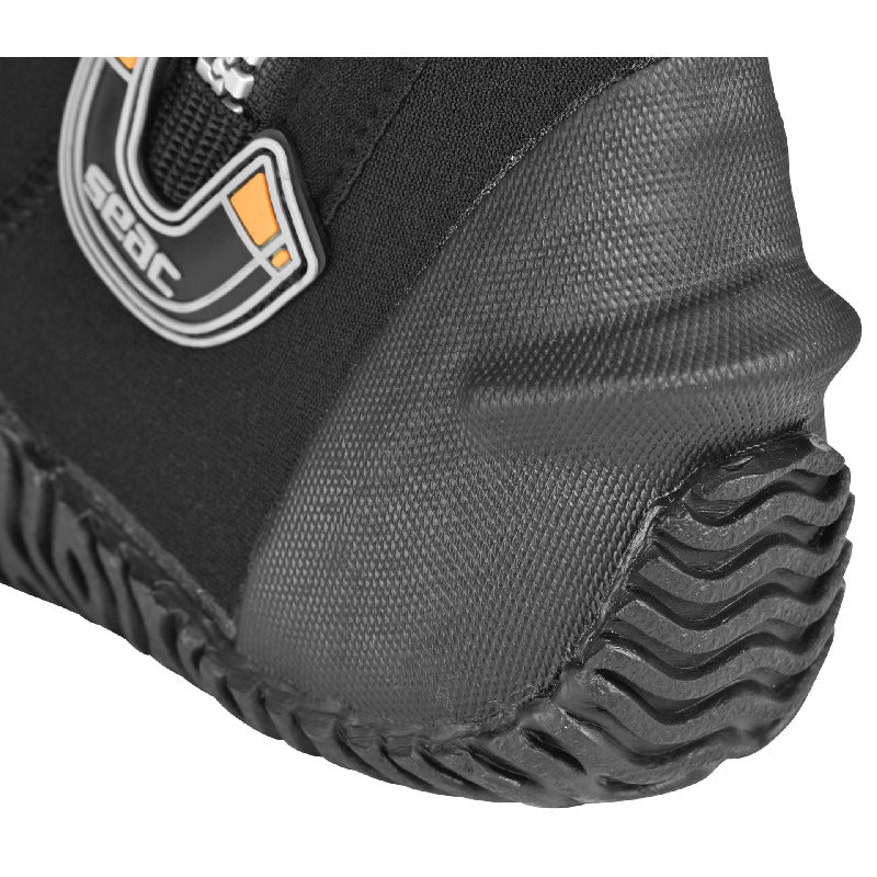Open Box Seac Basic HD with Side Zipper and Semi-Rigid Sole, 5mm Neoprene Boots - Image 8