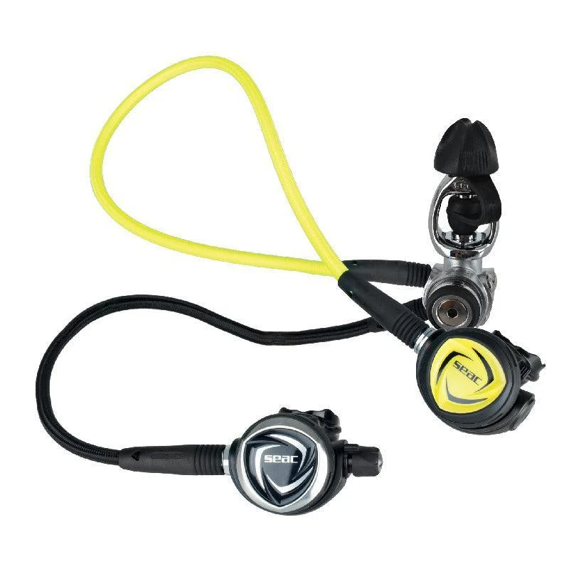 Open Box Seac Set DX200 230 INT, Octopus and Diving Regulator Set, and Bag - Image 3