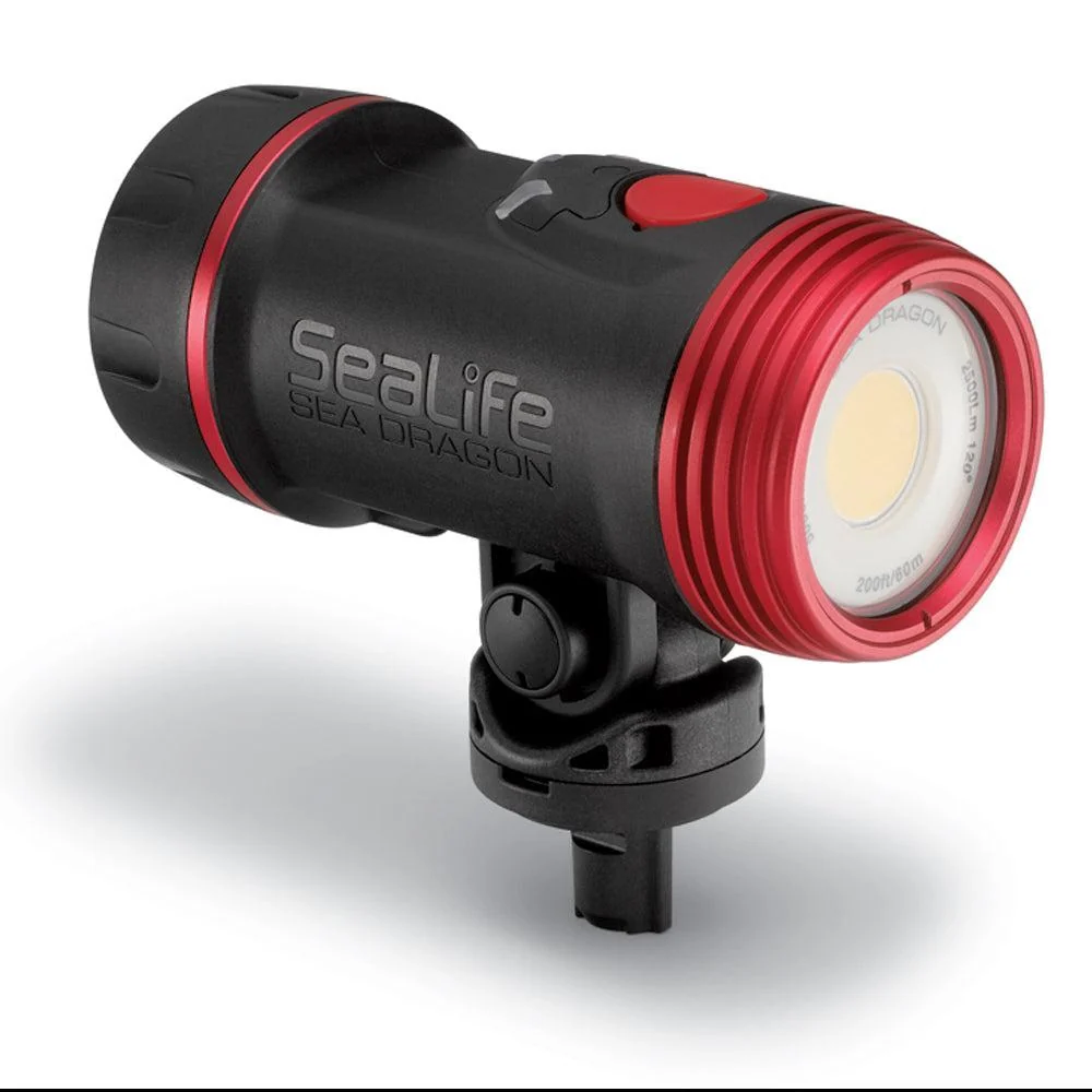 Open Box SeaLife SL6712 Sea Dragon 2500 UW Photo/Video Light Head includes Light Head, Battery & Charger